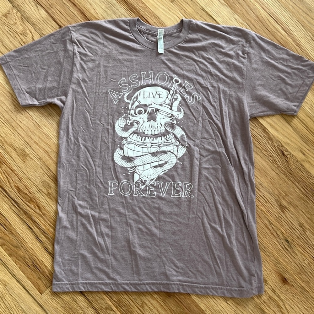 NWOT Assholes Live Forever XL tshirt